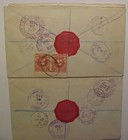 Us Great Britain Postage Dues Tied 1938 X 2 1939 3 Diff