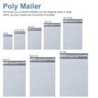 Poly Mailers Shipping Bags Envelopes Packaging Premium Bag 2 5 Mil
