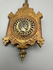 Antique Clock Pendulum Ornate Brass With Roman Design 6 1 4  Long Htf 2 7 Oz