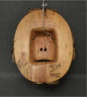 Vintage Northwest Coast  Canada  Cedar Wood Moon Mask Signed Artie George