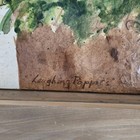 Original Elaine Elliott Mixed Media Signed Painting