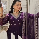 Designer Bollywood Ready Made Indian Party Suit Salwar Kameez Ethnic Gown Large