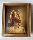 Vintage Catholic Last Rites Sick Call Box Set Hidden W Jesus Picture Frame