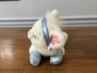 Disney Store Aristocat White Plush Kitten Blue Headband Stuffed Animal
