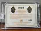2024 Eternal Cuts Albert Einstein robert Oppenheimer 03 50 Authentic Relic Rare