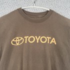 Vintage Y2k Toyota Land Cruiser Gsmtr Event Promo T Shirt Brown Men   s Size L