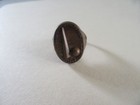 New York 1939 World s Fair trylon   Perisphere Adjustable Metal Ring  pre-owned 