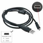 Usb Dc Charger Pc Data Sync Cable Cord Lead For Pentax Optio Wg-3 gps M85 Camera