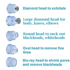Appolus Diamond Microdermabrasion Machine - 5 Head Home Facial Vacuum Ap-csj