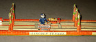 1935- Antique Tin Wind Up Toy- Lincoln Tunnel-ny-nj Unique Art Mfg-works- 24 
