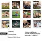 2026 Wall Calendar calendar 2026 animal Friendship Monthly Animal 