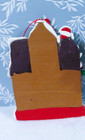 Clay Dough Gingerbread House Hanging Ornament Nwt