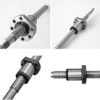 Sfs1210 Ball Screw Rod With Nut Low Noise 200mm -1561mm Fk ff Cnc End Machined 