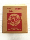 1988 Topps Baseball Wax Pack Box Empty Case   No Cards