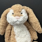Jellycat Bashful Wriggle Bunny Plush Medium 2016 Rabbit Beige tan Cream Cut Tag