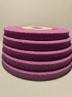 Lot Of 5 - 7 X 1 2 X 1-1 4 Porous Pink Surface Grinding Wheel  Usa 24a60 J12 Vsp