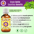 Deve Herbes Pure Marjoram Essential Oil  origanum Majorana  Steam Distilled