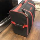 Bernina Large Sewing Machine Luggage Bag Black   Red 21   x11   x18 5   