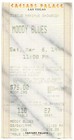 Vintage 1999 Moody Blues Concert Ticket Stub Las Vegas Nv