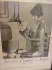 Kodak Ad  Ladies Home Journal  December 1923  Framed