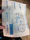 Original 1961 Welcome To Disneyland Fold Out Theme Park Map Brochure