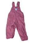 Vintage Oshkosh Bgosh Vestbak Overalls Made Usa Sz 24 Mo Red Striped Engineer