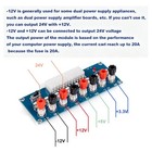 24 Pin Atx Power Supply Breakout Adapter Module Desktop Computer Chassis Blue