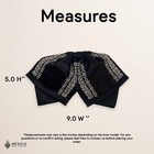 Mexican Embroidered Charro Mo  o     Traditional Satin Mariachi Bow Tie