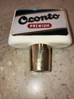 Rare Vintage 1950s 60s Oconto Beer Acrylic Metal Tap Oconto Wi Brewing Company