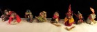 Rare Vtg Real Fur Mice Figures 2  Germany   Usa Lot Of 8  ezs004252 