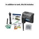 Led Light  Aquarium Starter Kit 10 Gallon Glass Fish Tankfilter Cartridge Heater