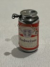 Vintage Budweiser Beer Lighter Mini Can   Can Key Ring