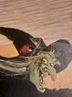 Vintage 1950s Small Die Cut Halloween Witch Owl Holiday Decoration Rare 6  