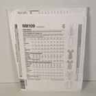 Mccall s 8109 Easy Ruched Dress 3 Styles Misses  6-14 Uncut Pattern
