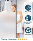 Frosted Glass Window Privacy Film Decorative  Bathroom Window Tint For Home