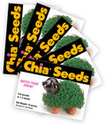 Chia Seed Packet  5 Count  chia Pet Not Included  5 Count  Green
