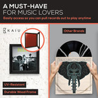 Kaiu Vinyl Record Frame     Solid Wood Album Frames For Vinyl Records Accessories 