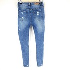 Blue Age Womens Jeans 5 Skinny High Waist Ripped Distressed Denim Pants Stretch 