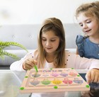 Magnetic Color And Number Maze Montessori Counting Matching Learning Puzzle Kids