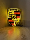 Porsche Led Light Sign Wall Decor 13  X 10  Garage Man Cave Automotive Gift