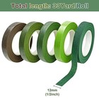5 Roll Floral Tape  1 2 Inch 30 Yard Florist Tape  Flower Wrap Tape For Fresh Fl