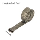 Heat Shield Sleeve 0 5  Id 3ft Fuel Line Heat Shield Sleeve 800    Titanium