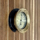 Cleveland Steam Gauge Brass Steam Pump Gauge  Vintage Industrial Instrument
