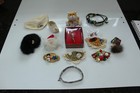 Vintage Grandma s Dresser Drawer Lot Of Homemade Costume Jewelry And More