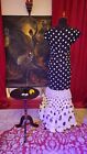 Pure Silk Flamenco Dress And Accessories Us6