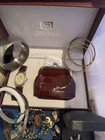 Antique Vintage Junk Drawer Jewelry Lot Estate Sale Find Lot X-61