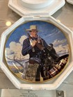 John Wayne - Lot Of 5 Limited Edition Plates Franklin Mint Vintage Collectible