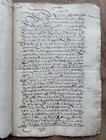 Very Rare 1599 Manuscript Spanish Colonial Artifact Granada Land Purchase 7 Page