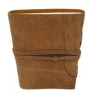 Soft Leather Corded Closure Book Of Shadows  Diary Or Journal 