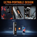 Tire Inflator Portable Air Pump 20000mah Compressor - Car bike motorcycle ball